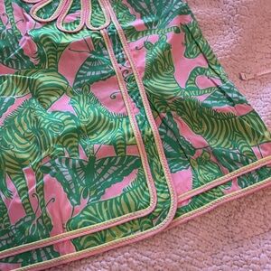 Lilly Pulitzer, zebra and butterfly skirt